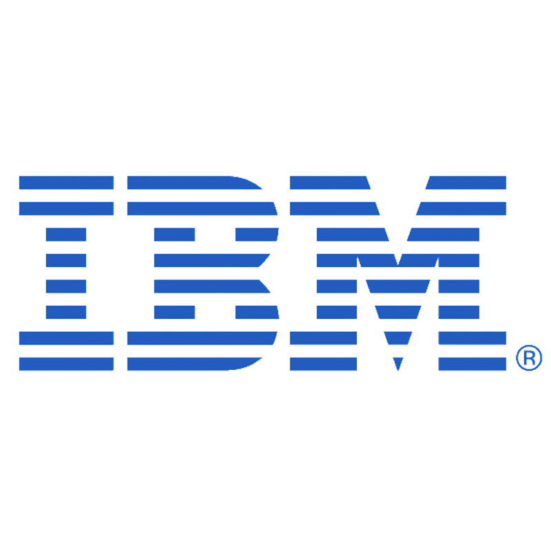 ibm new logo transparent background